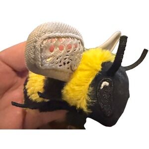 IKEA SKOGSDUVA Bumblebee Plush Kids 3.25" Yellow Black New Soft Toy